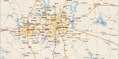 Dallas Fort Worth metroplex peta
